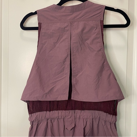 FP Movement Inhale Onesie by Free People Purple Utility Jumpsuit Small - Picture 8 of 10